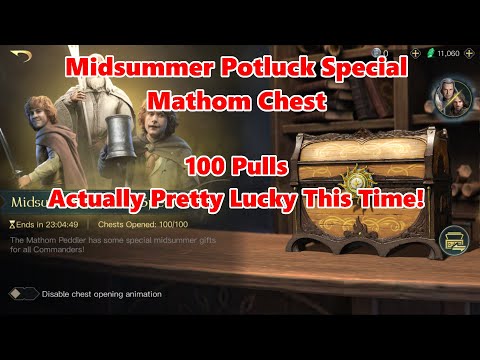 Midsummer Potluck Special Mathom Chest - 100 Pulls | LOTR: Rise to War