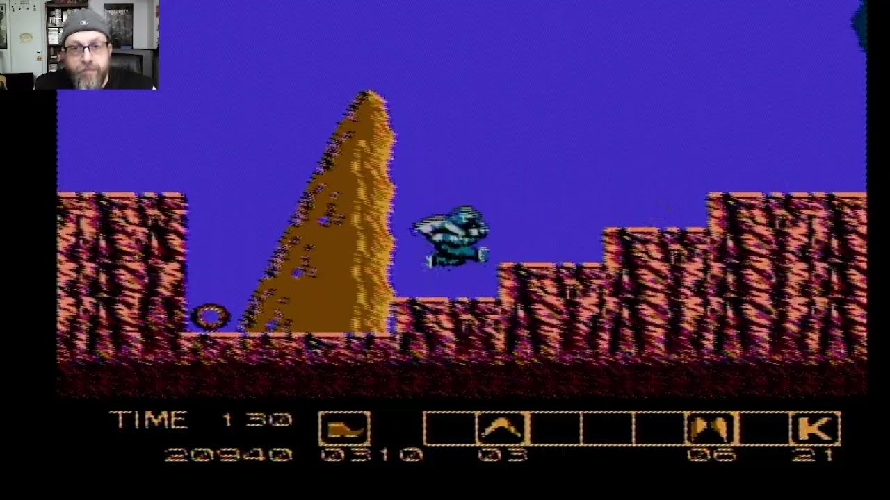 Karnov gameplay (Nintendo Review)