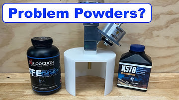 N570 and CFE223 powder in the Ingenuity Precision Powder Reloading System