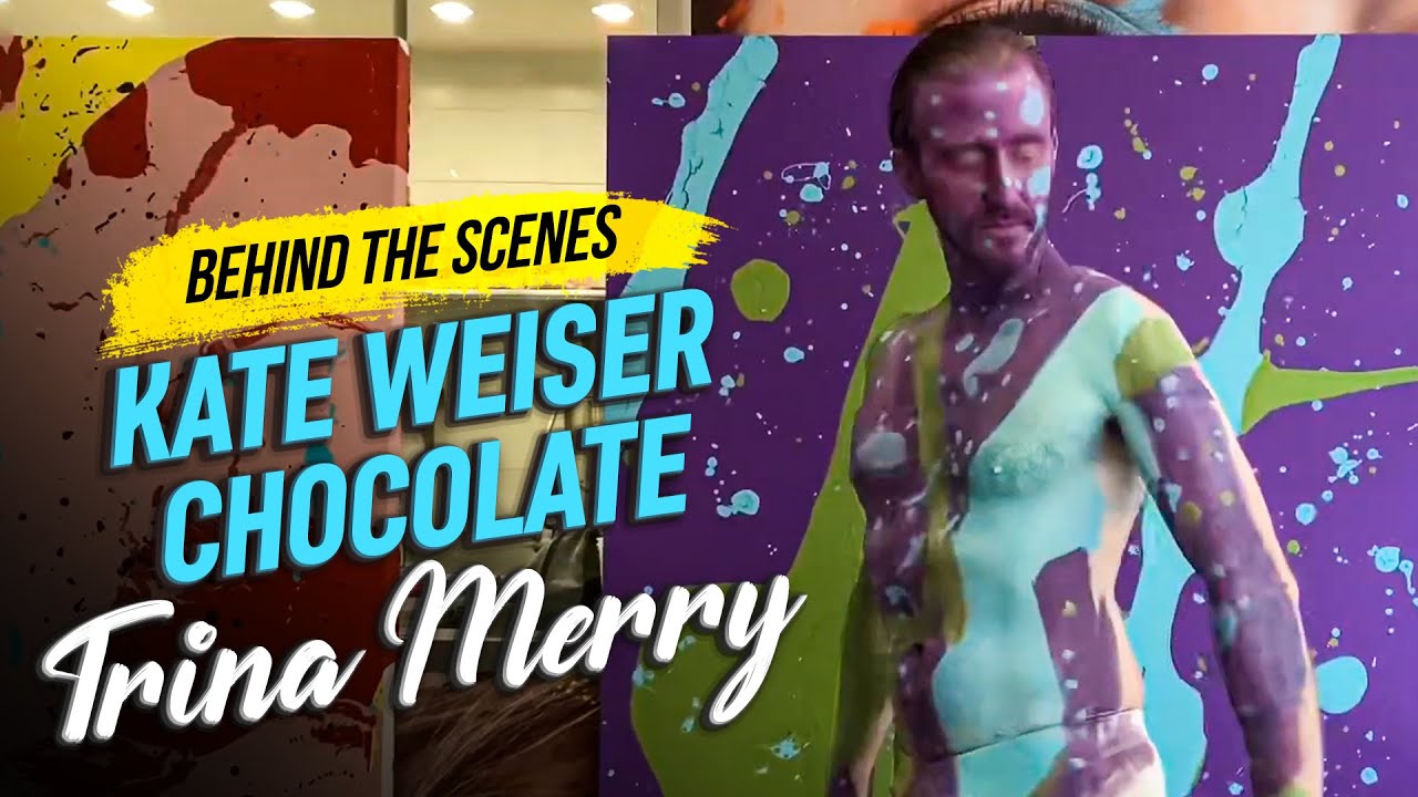 Behind the Scenes Kate Weiser Chocolate x Trina Merry = Living