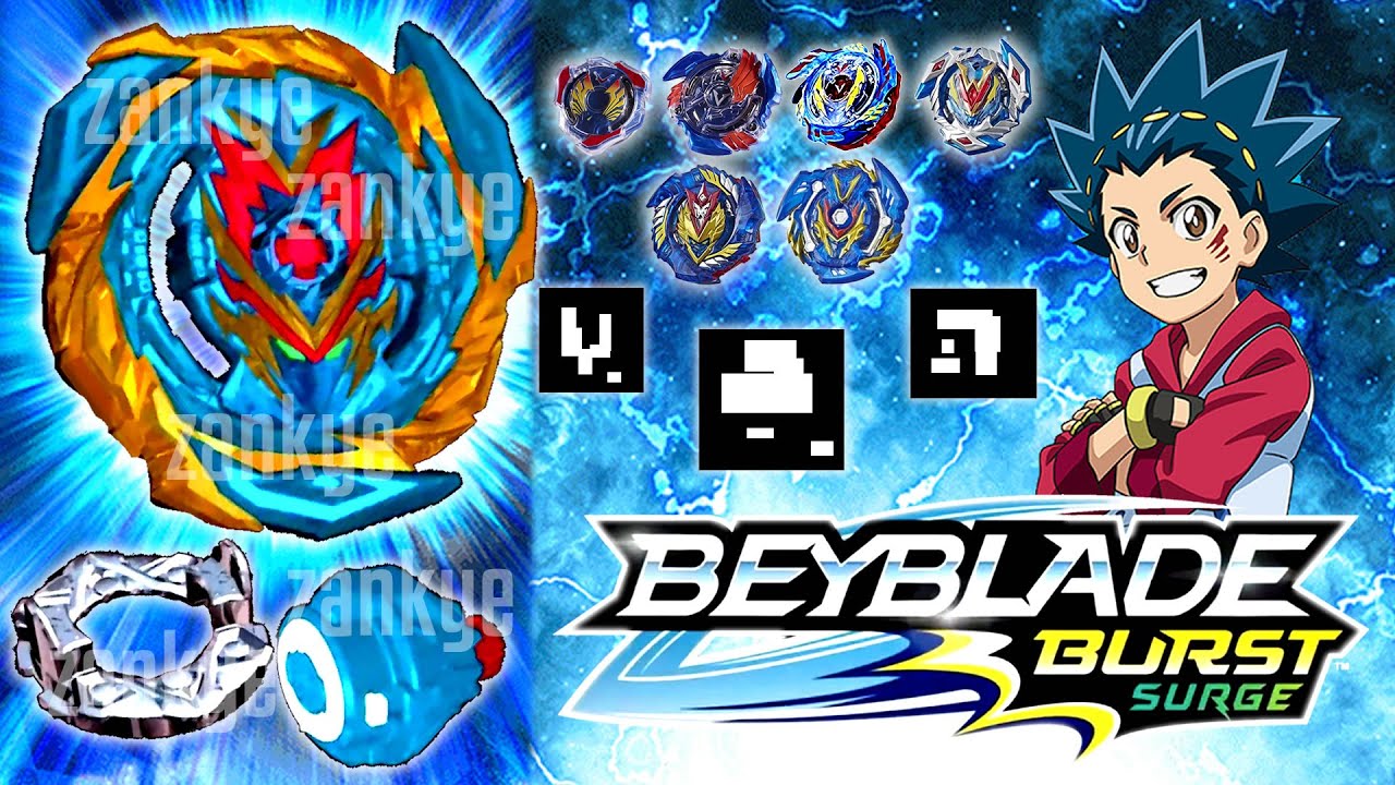 BRAVE VALTRYEK V6 COMBO TESTING WITH TAKARA TOMY PARTS + QR CODES ALL  VALTRYEKS BEYBLADE BURST SURGE 