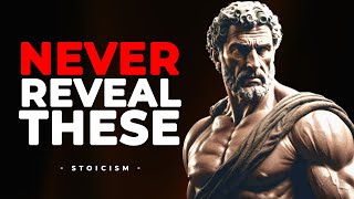 STOICS NEVER Reveal these 10 SECRETS | STOICISM