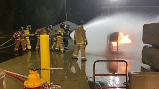 FF2 extinguishing propane tank