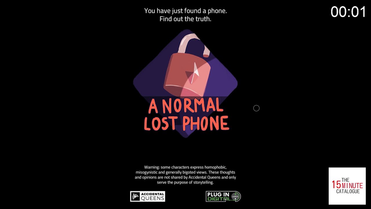[Indie Game] A Normal Lost Phone by Accidental Queens