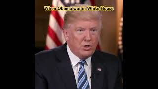 President trump “when Obama was in the White House it smelled of Hennessy and booty”