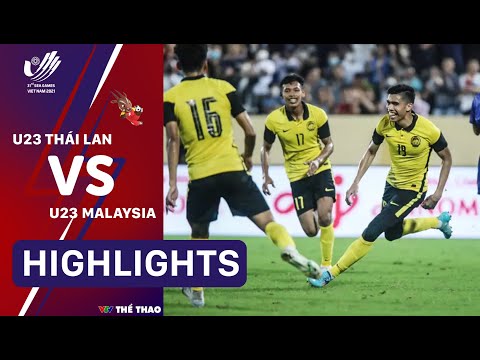 Highlights U23 THÁI LAN vs U23 MALAYSIA | Thẻ đỏ tai hại, Thái Lan thua đau trước Malaysia