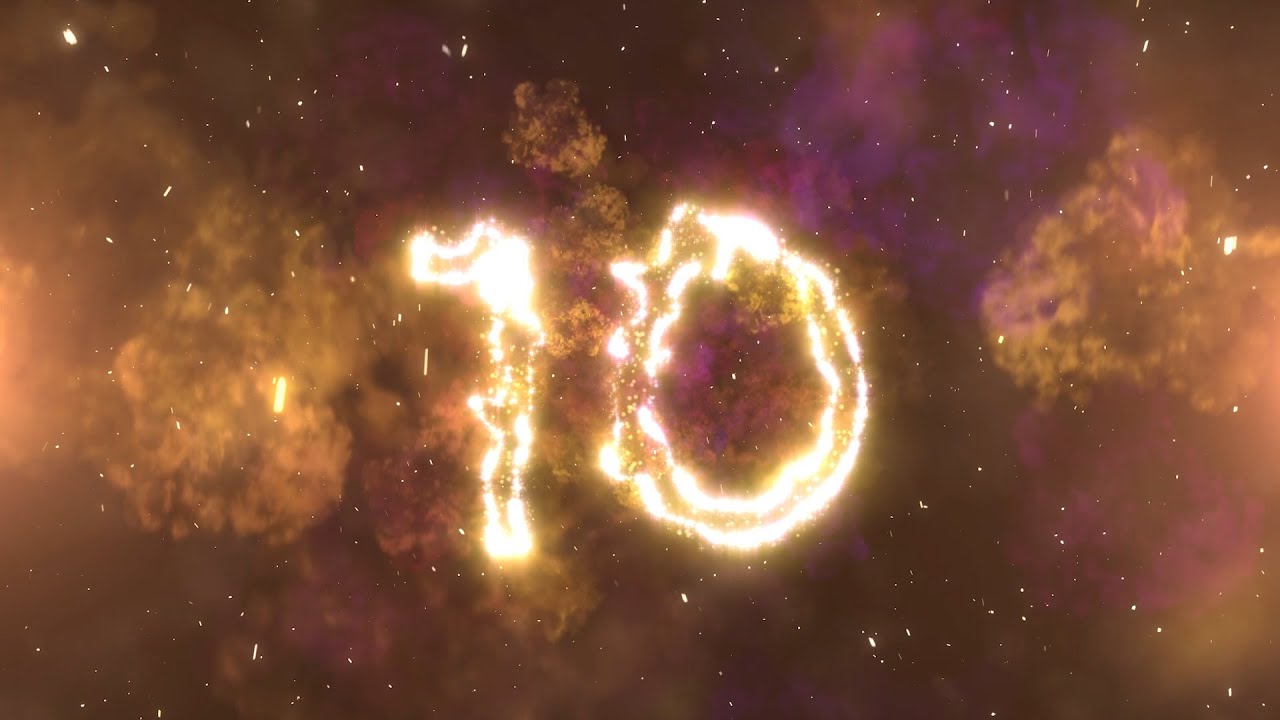 10 секунд обратного отсчета со звуковыми эффектами ⏳ #34 | YT Timer ✅