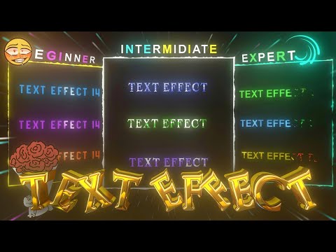 AE-Level Text Effects in Alight Motion 🥶 | (preset + xml)