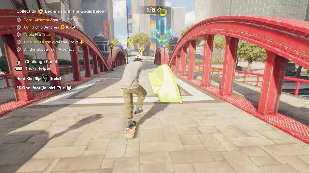 EA Skate 4 Deep Bench Challenge