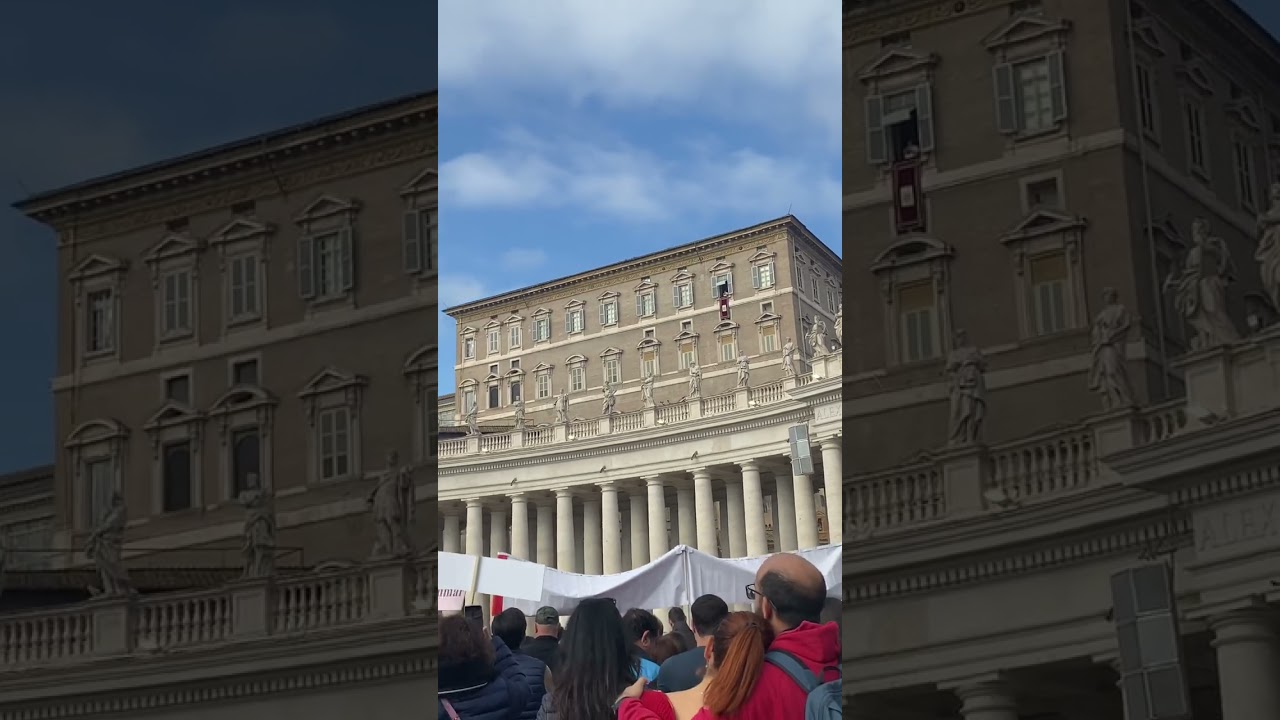 4k Vatican City. Angelus January 1st 2023 