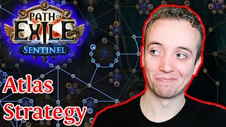 PATH OF EXILE 3.18 - PRINTING EXALTED ORBS WITH THE ATLAS TREE - MY ATLAS STRATEGY!!
