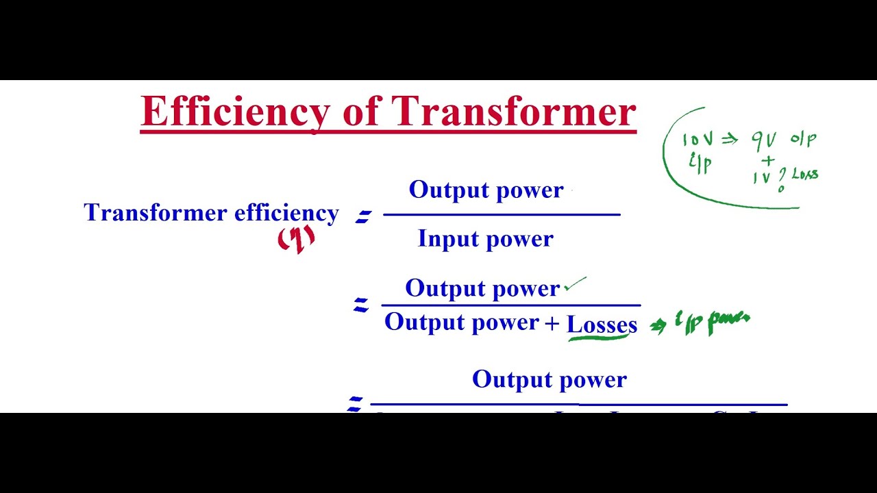 Transformer Efficiency