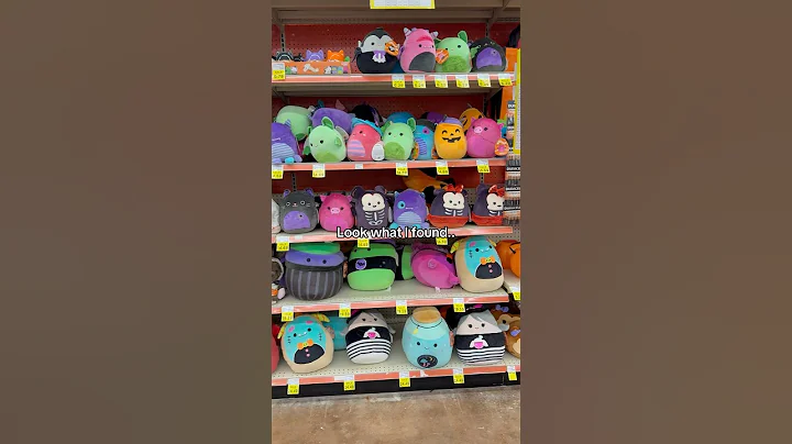 I found the NEW Halloween Squishmallows at Kroger! #squishmallows #halloween #plushies #fyp