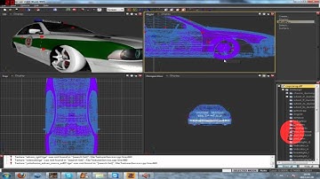 Zmodeler2 - How to change wheel/change color/how to put texture.