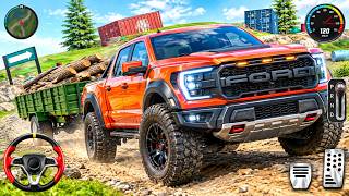 Offroad Car Parking Car Games - Cargo Jeep Prado Driving - Hammer Car Driver Simulator GamePlay screenshot 4