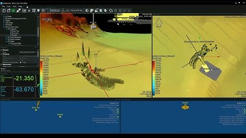 NaviSuite Uca – Material removal from DTM (dredging) - wire clamshell