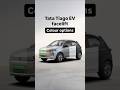 Tata Tiago EV facelift colour options #shorts