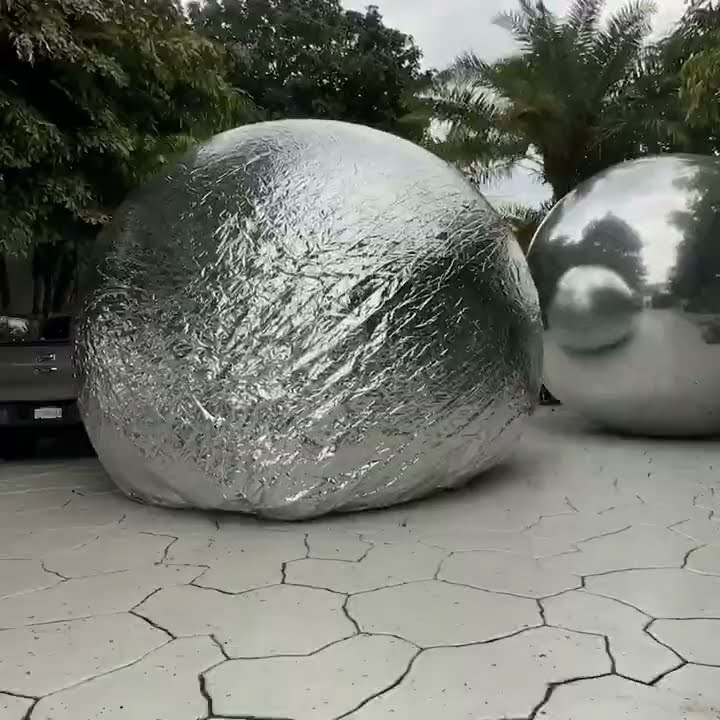 Shimmer and Brilliance: Silver Inflatables Taking Over Social Media ⚪ # ...