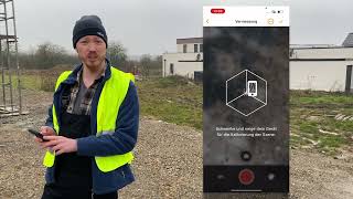 Rapid measurement of distances, areas and volumes with a smartphone using the Vaira app screenshot 5