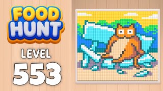 Food Hunt level 553 walkthrough solution 
