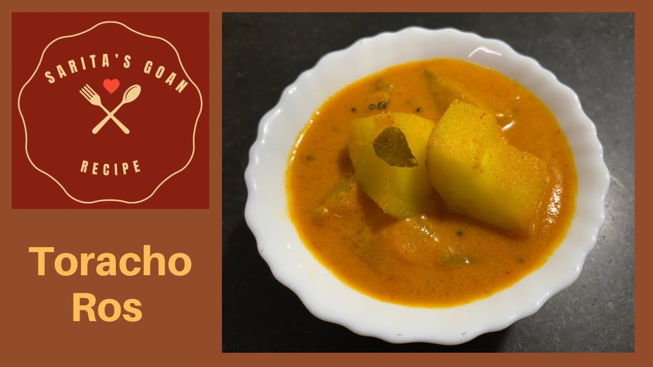Toracho Ros | Raw Mango Curry | Sarita’s Goan Recipes | - YouTube
