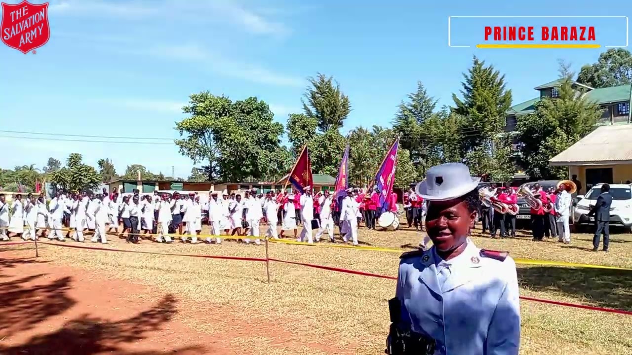 The Salvation Army Kenya West Territory - Match Past - ThankGiving Ceremony Kakamega 2023