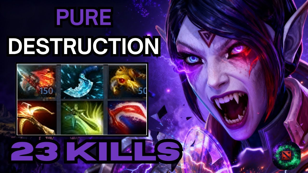 TA Safelane 22 Kills|INSANE DAMAGE Build|Dota 2 Highlights–Templar Assassin Carry Outplays Everyone!