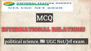 political science.📖 UGC Net/Jrf exam . Most important mcqs of International relations.🗾📚 screenshot 4