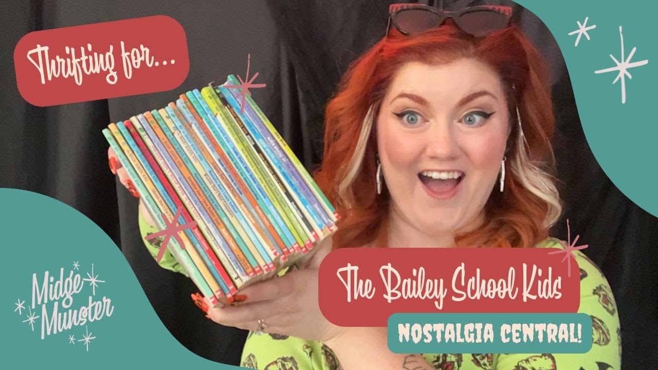 Thrifting for The Bailey School Kids books!