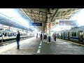 《乗り換え》代々木上原駅、小田急線からメトロ千代田線へ。  Yoyogi-uehara