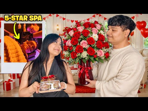 SURPRISING MY GF WITH A 5-STAR SPA FOR VALENTINES