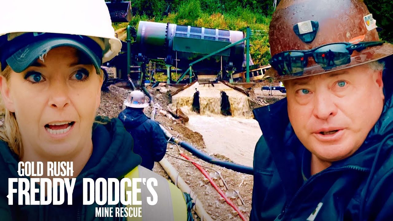 This Mine Is Losing TONS of Gold! Gold Rush Freddy Dodge's Mine