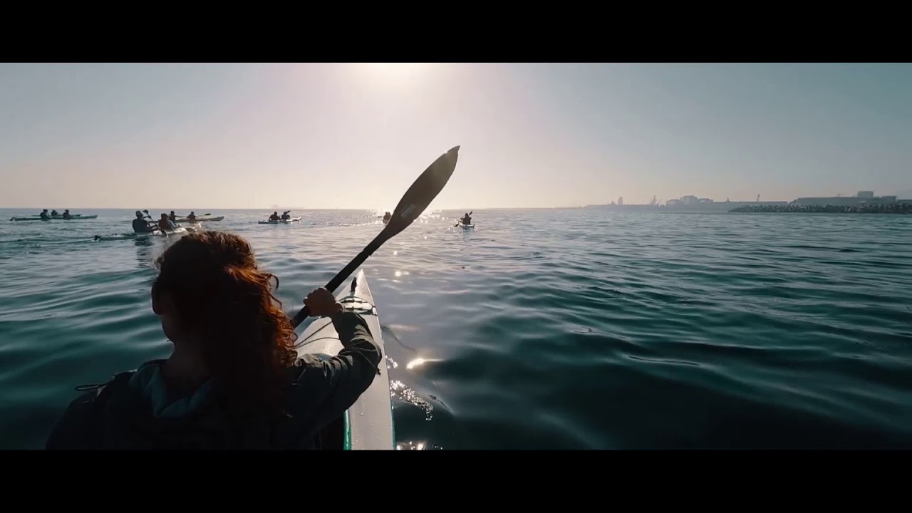 Kayaking Cape town sea point exploring the sea point promenade cape