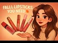 These 5 Fall Lipsticks Broke the Internet 🍁💄 | Must-Have Shades of the Season