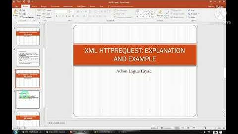 XML NAMESPACE, DISPLAY, HTTPREQUEST, AND PARSER: EXPLANATION AND EXAMPLES