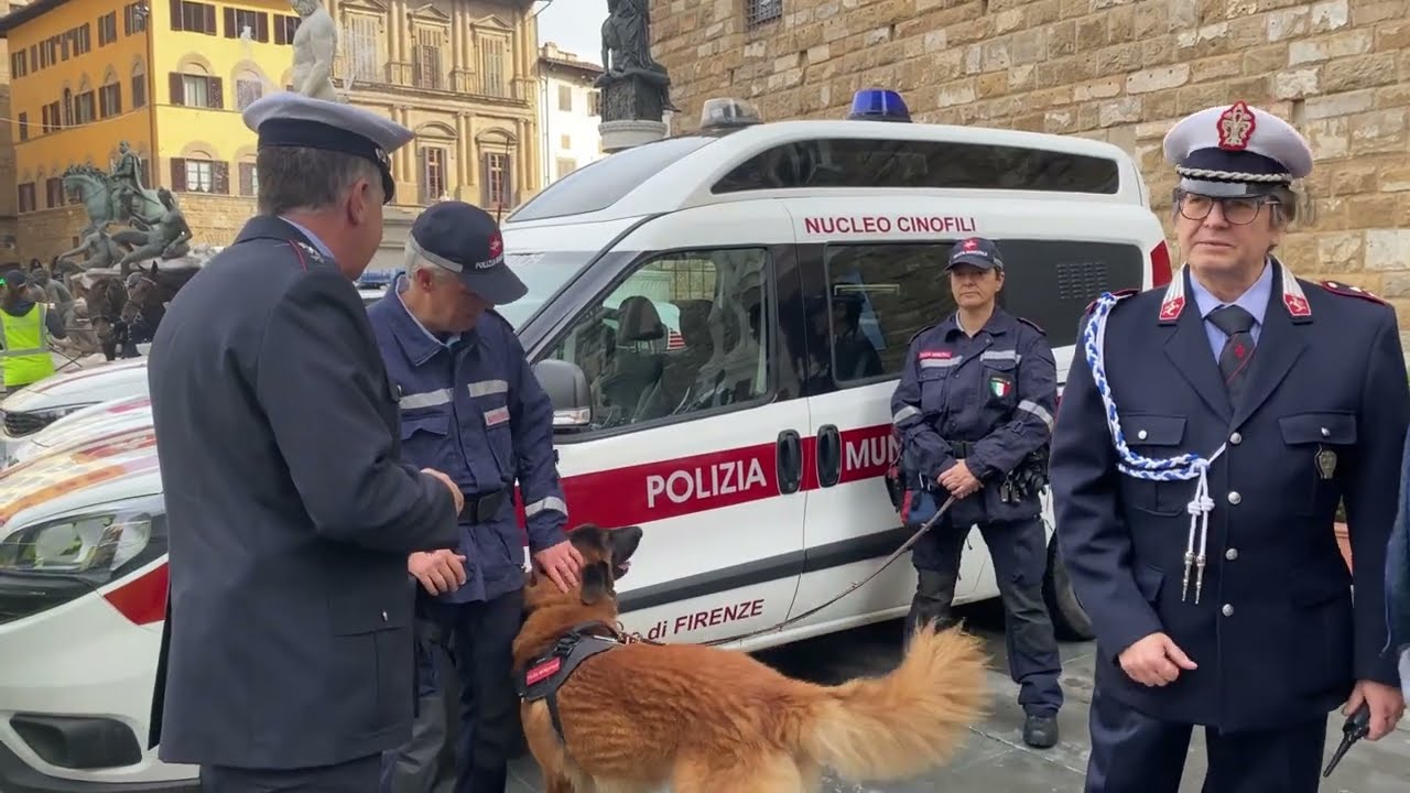 La Polizia Municipale di Firenze festeggia i suoi 170 anni nel Salone de' Cinquecento