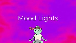 3 hours of Mood Lights | Pink Purple Gradient Colors | No Sound 4K