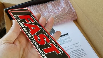 Unboxing of FAST EDash for the XFI 2.0