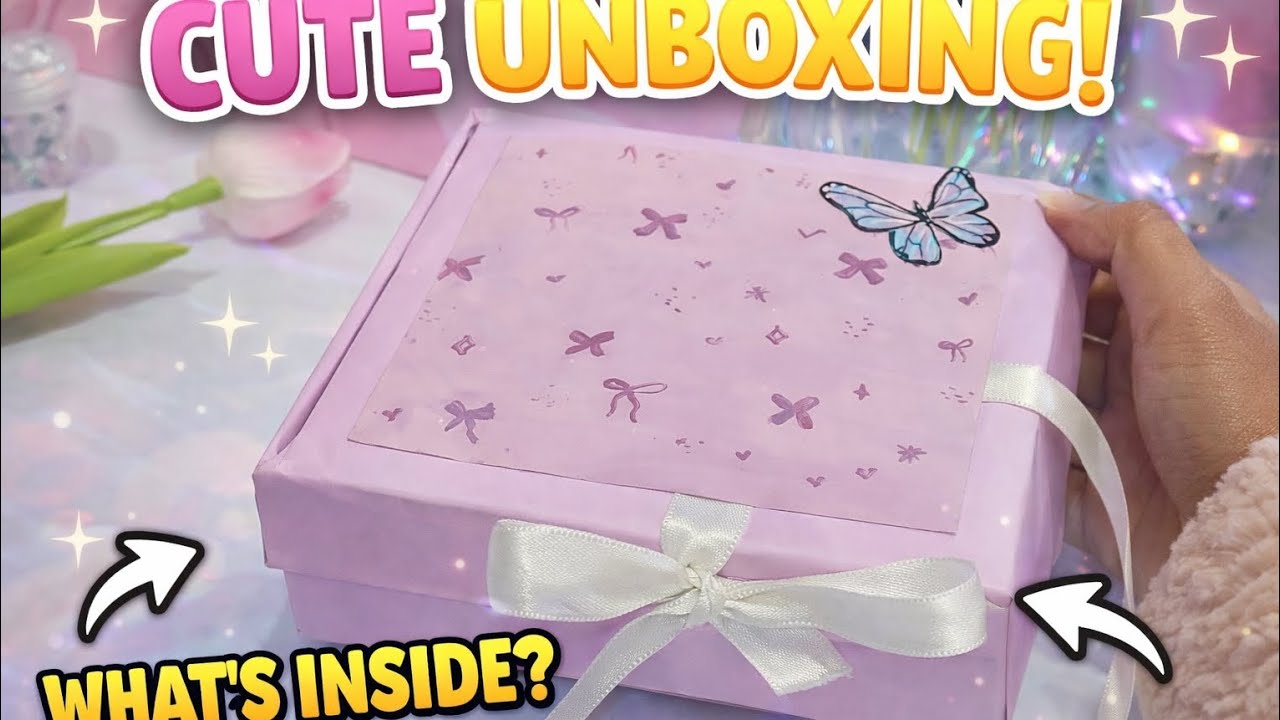 🎀 Cute Gift Hamper packaging | What’s Inside This Surprise Box? 💝