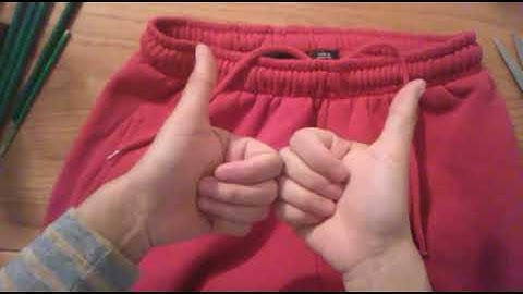 How to DIY Get the String Back into Your Sweatpants || Xiao Willow