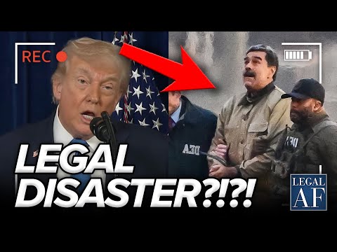 Thumbnail for Trump DOJ in LEGAL MESS over Venezuela?!?