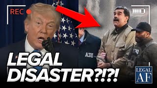 Trump DOJ in LEGAL MESS over Venezuela?!?