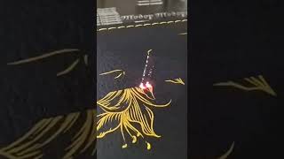 Slow-mo notebook Engraving! S22ultra slow motion video. Oddly satisfying!