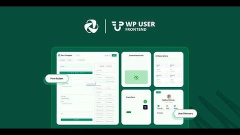 WPUF: How To install & Setup WP User Frontend Post Form ( Free ) And Registration Form ( Pro ) 2025