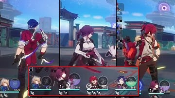 KAFKA, SAMPO, LUKA (Team DoT) GAMEPLAY (MoC) Honkai Star Rail