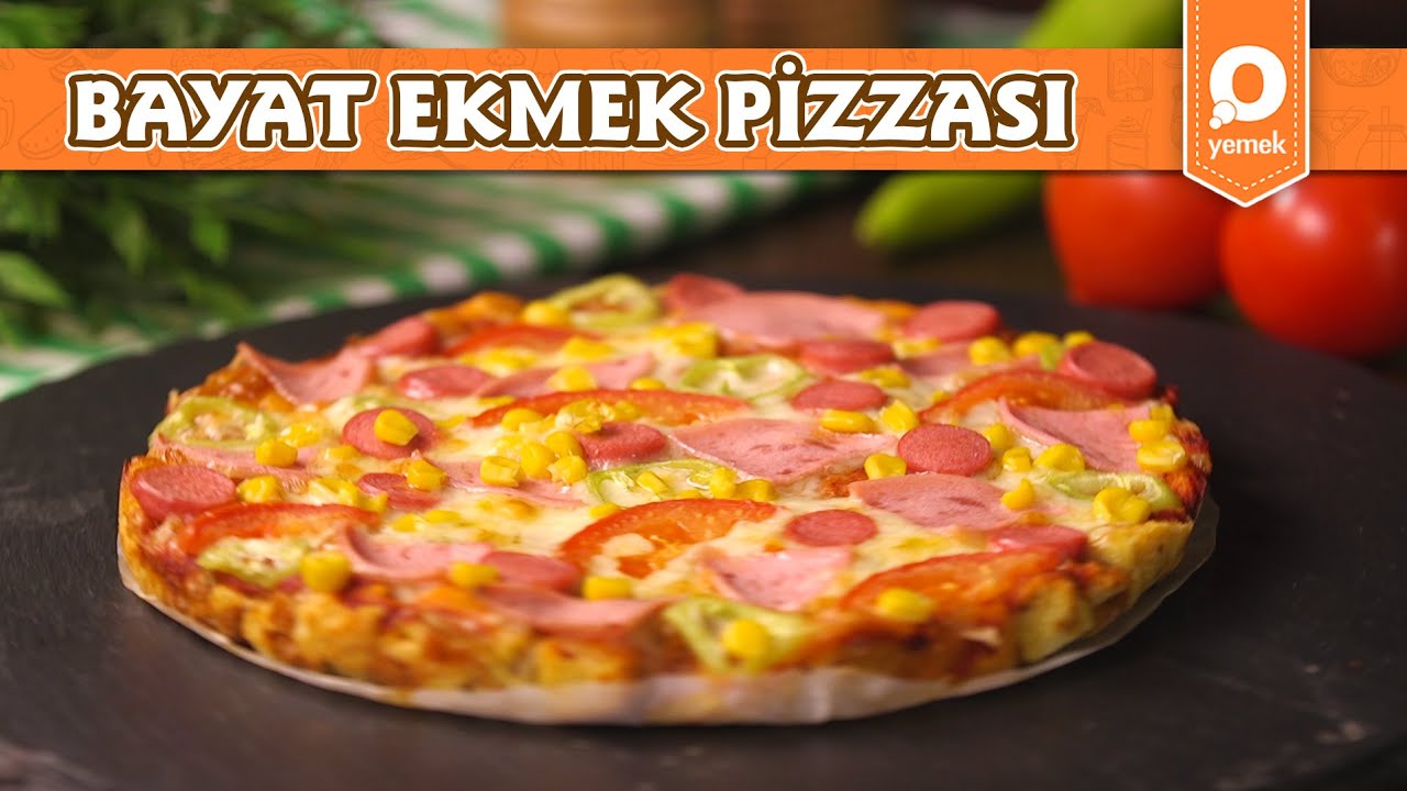 Bayat Ekmek Pizzası – Pratik Yemek Tarifleri
