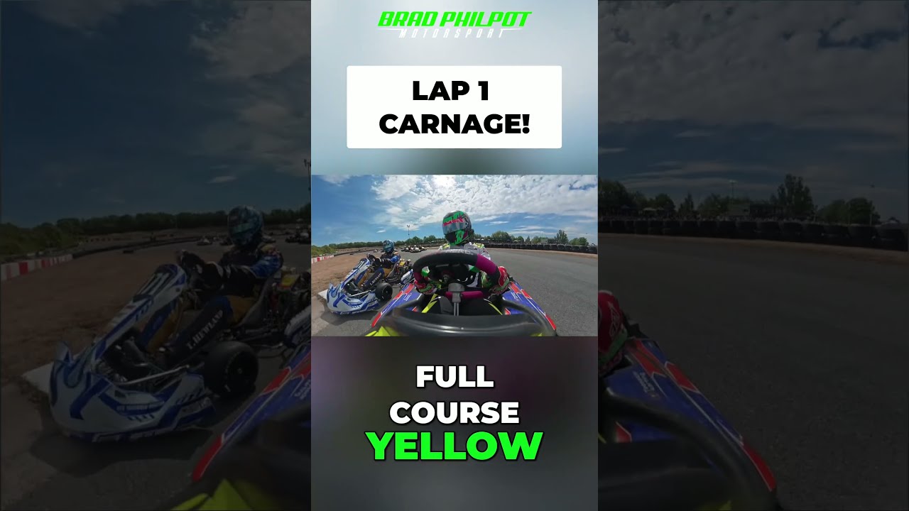 Thumbnail of Brad Philpot's video Massive Crash at the British 24H Kart Race! #Karting #Crash #Accident