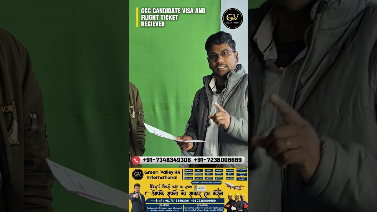 अगर आप भी Dubai / Gulf Job का सपना देख रहे हैं, तो आज ही हमसे संपर्क करें।