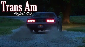 Trans Am Open Headers Tearing Up the Yard and Driveway