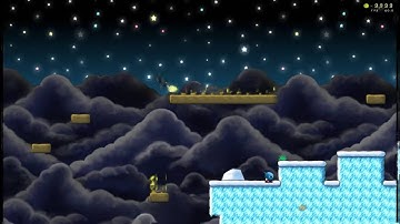 SuperTux 0.4.0 Into the Stars reverse 2 times slow motion